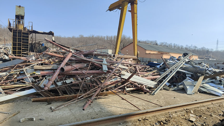 大连废旧钢铁回收展示